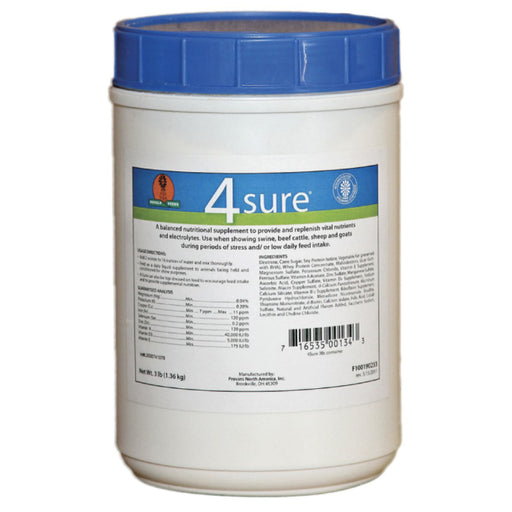 Sunglo 4-Sure Livestock - Vitamins & Supplements Sunglo 3lb