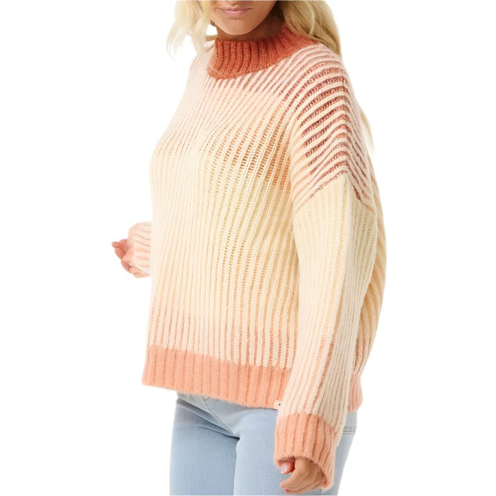 Rip Curl Women's Soleil Rib Knit Crew Sweater WOMEN - Clothing - Sweaters & Cardigans Rip Curl