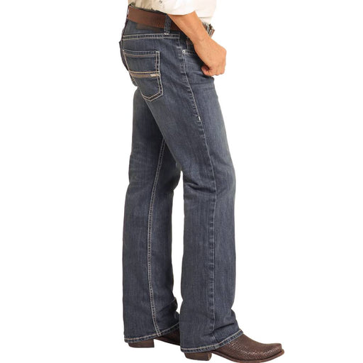 Rock & Roll Denim Men's Pistol Two Tone Straight Jeans MEN - Clothing - Jeans Panhandle