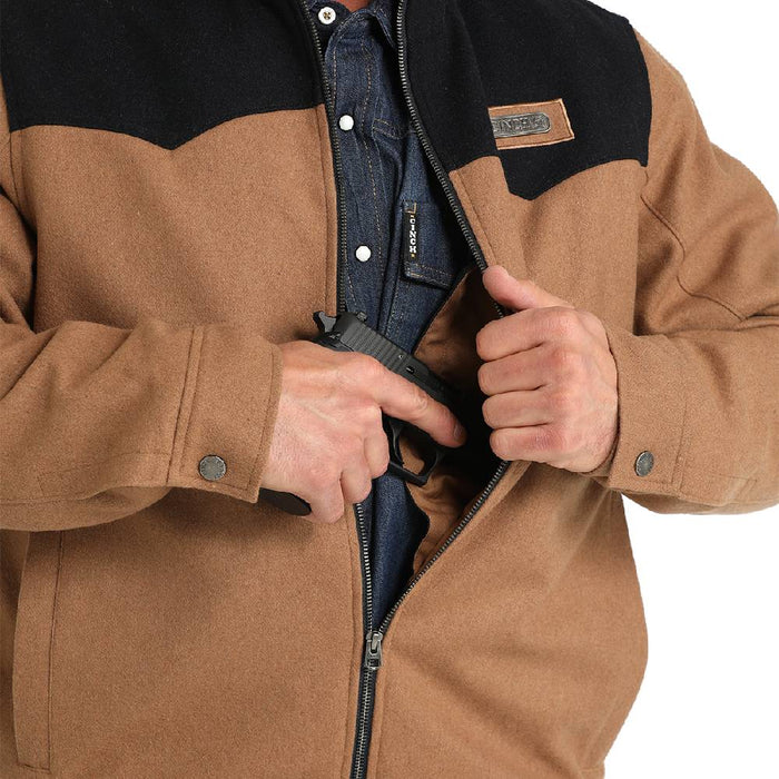 Cinch Men's Solid Concealed Carry Wooly Jacket MEN - Clothing - Outerwear - Jackets Cinch