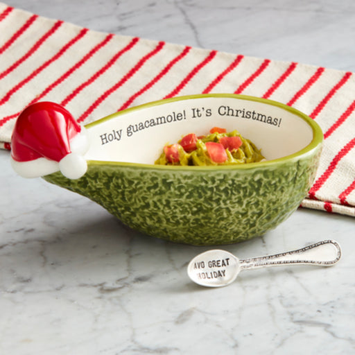 Mud Pie Christmas Guacamole Tidbit Set HOME & GIFTS - Home Decor - Seasonal Decor Mud Pie