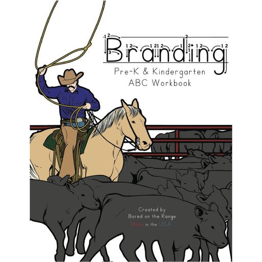 Branding: Pre-K & Kindergarten ABC Workbook HOME & GIFTS - Books Bored on the Range