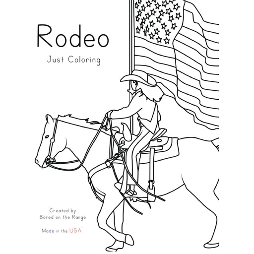 Rodeo: Just Coloring HOME & GIFTS - Books Bored on the Range