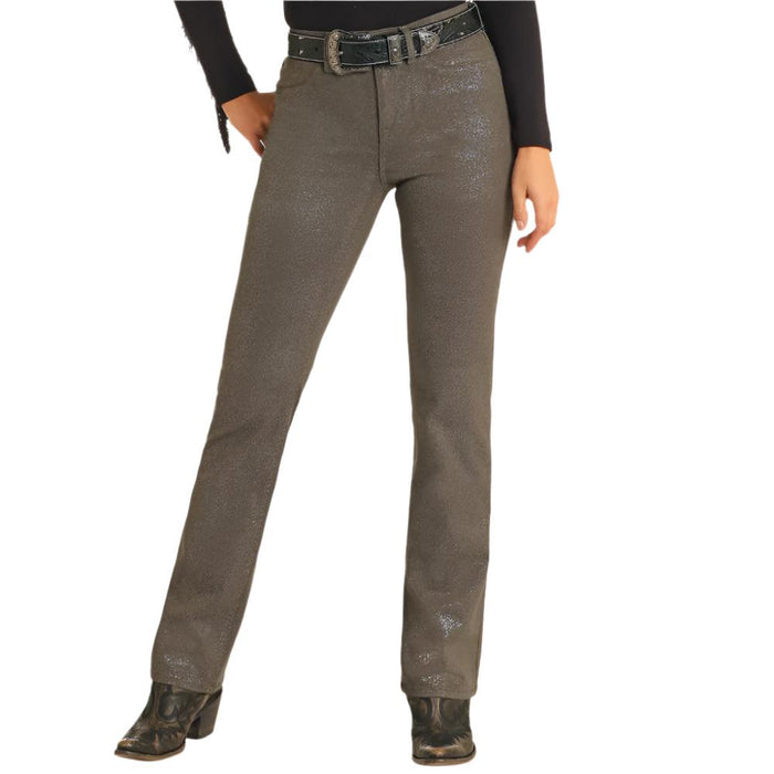 *Rock & Roll Denim Women's Glitter Bootcut Jeans - FINAL SALE WOMEN - Clothing - Jeans Panhandle