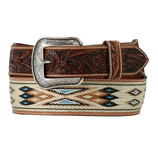 3D Men's Woven Southwest Inlay Belt MEN - Accessories - Belts & Suspenders M&F Western Products