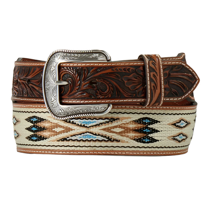 3D Men's Woven Southwest Inlay Belt MEN - Accessories - Belts & Suspenders M&F Western Products