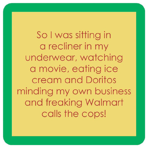 Walmart Coaster HOME & GIFTS - Gifts Drinks On Me