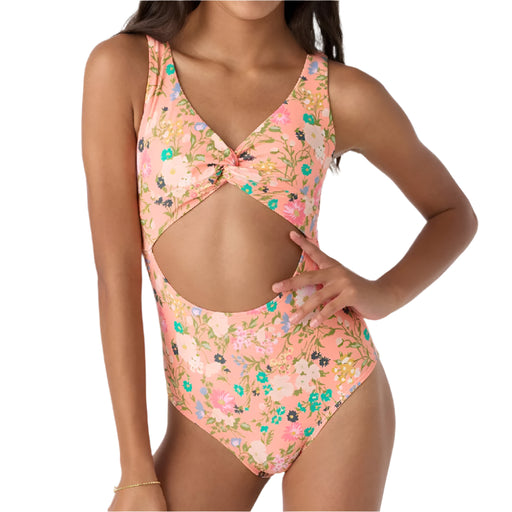 O' Neill Girl's Kelly Floral Twisted One Piece Swimsuit KIDS - Girls - Clothing - Surf & Swimwear O'Neill