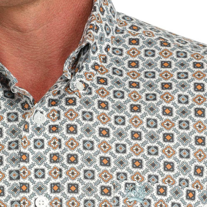 Cinch Men's Geo Print Button Down Shirt MEN - Clothing - Shirts - Long Sleeve Cinch