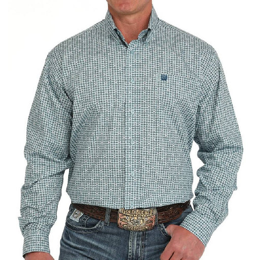 Cinch Men's Geo Print Button Down Shirt MEN - Clothing - Shirts - Long Sleeve Cinch