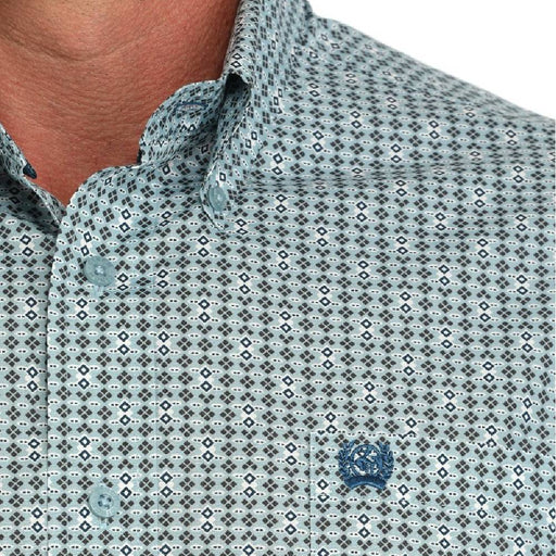 Cinch Men's Geo Print Button Down Shirt MEN - Clothing - Shirts - Long Sleeve Cinch