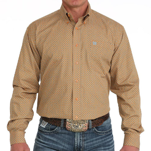 Cinch Men's Geo Print Button Down Shirt MEN - Clothing - Shirts - Long Sleeve Cinch