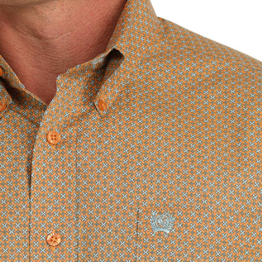 Cinch Men's Geo Print Button Down Shirt MEN - Clothing - Shirts - Long Sleeve Cinch