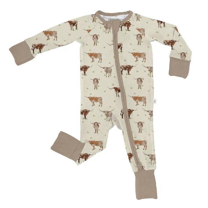 Longhorn Zip PJs KIDS - Baby - Baby Boy Clothing Goosies