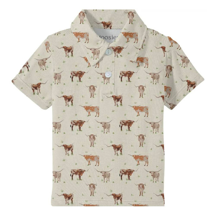 Toddler Longhorn Polo Shirt KIDS - Baby - Baby Boy Clothing Goosies