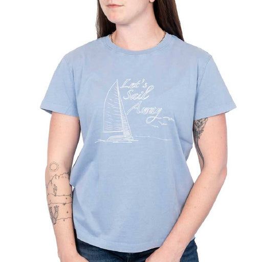 * Flag & Anthem Women's "Let's Sail Away" Tee - FINAL SALE WOMEN - Clothing - Tops - Short Sleeved Flag And Anthem