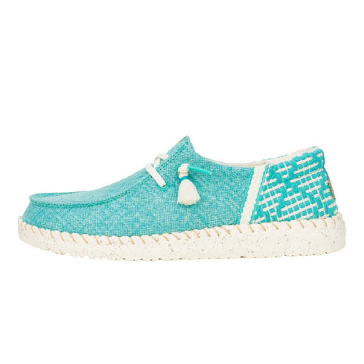 Hey Dude Wendy Funk Coastal Jute - Cermic Blue WOMEN - Footwear - Casuals Hey Dude