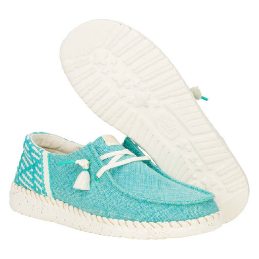 Hey Dude Wendy Funk Coastal Jute - Cermic Blue WOMEN - Footwear - Casuals Hey Dude