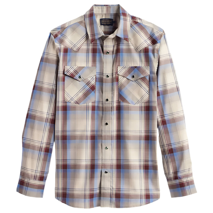 Pendleton Men's Bishop Pearl Snap Shirt MEN - Clothing - Shirts - Long Sleeve Pendleton