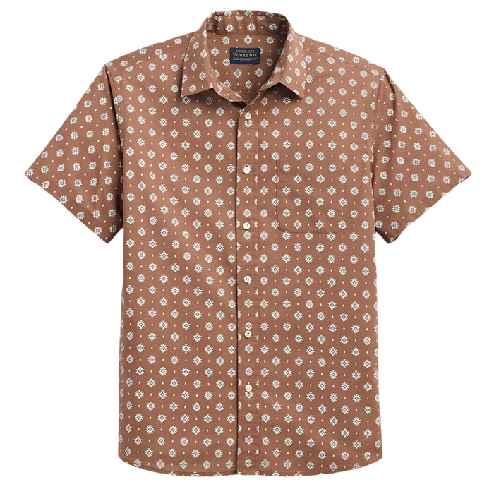 Pendleton Men's Shoreline Geo Print Shirt MEN - Clothing - Shirts - Short Sleeve Pendleton