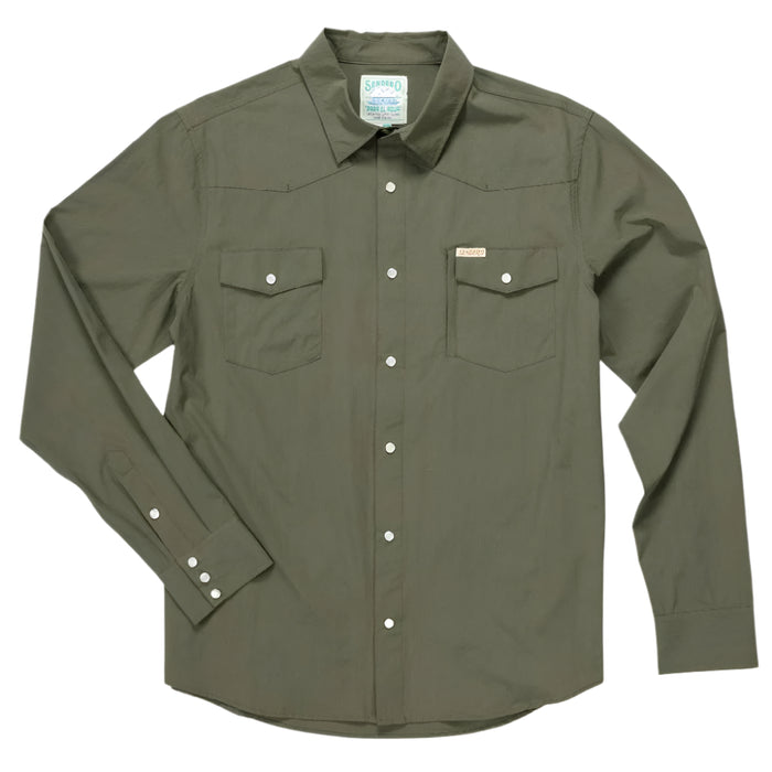 Sendero Provisions Men's Confluence Tech Snap Shirt MEN - Clothing - Shirts - Long Sleeve Sendero Provisions Co