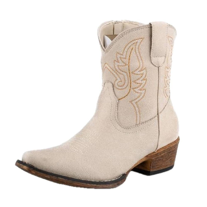 Roper Women's Shay Faux Leather Ankle Boot WOMEN - Footwear - Boots - Booties Roper Apparel & Footwear