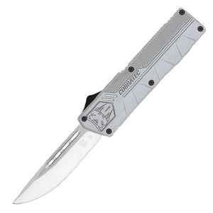 Cobratec Grey Lightweight Drop- Point Knives COBRATEC KNIVES