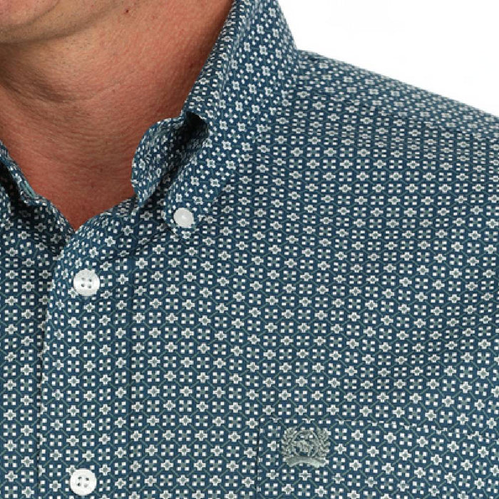 Cinch Men's Geo Print Button Down Shirt MEN - Clothing - Shirts - Long Sleeve Cinch