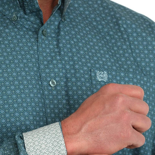 Cinch Men's Geo Print Button Down Shirt MEN - Clothing - Shirts - Long Sleeve Cinch