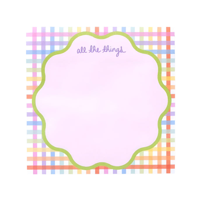 Sticky Note Pad "All The Things" HOME & GIFTS - Gifts Taylor Elliott Designs