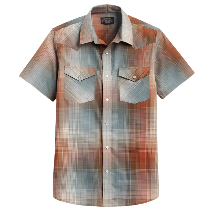 Pendleton Men's Bishop Pearl Snap Shirt MEN - Clothing - Shirts - Short Sleeve Pendleton