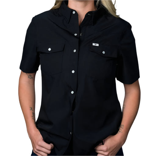 Ferrell Brand Women's Core Snap Shirt WOMEN - Clothing - Tops - Short Sleeved Ferrell Brand