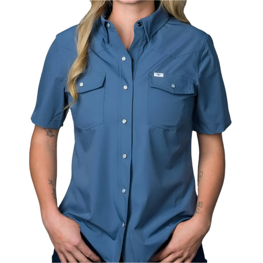 Ferrell Brand Women's Core Snap Shirt WOMEN - Clothing - Tops - Short Sleeved Ferrell Brand