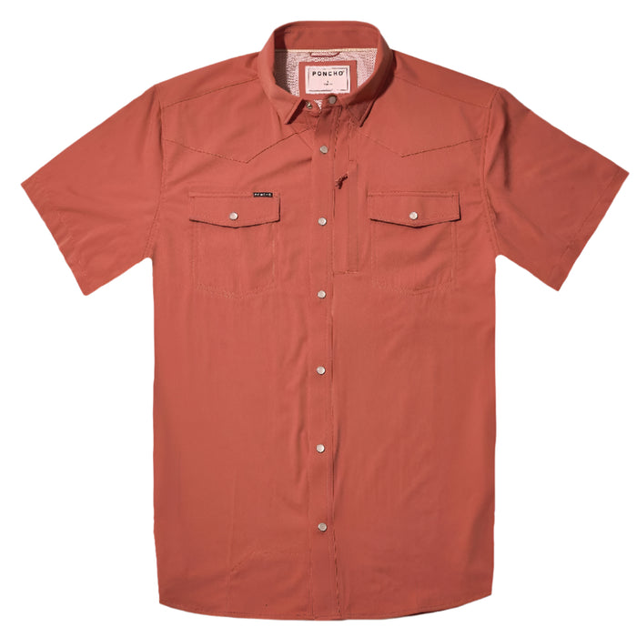 Poncho The Macon Western Shirt MEN - Clothing - Shirts - Short Sleeve Poncho Outdoors