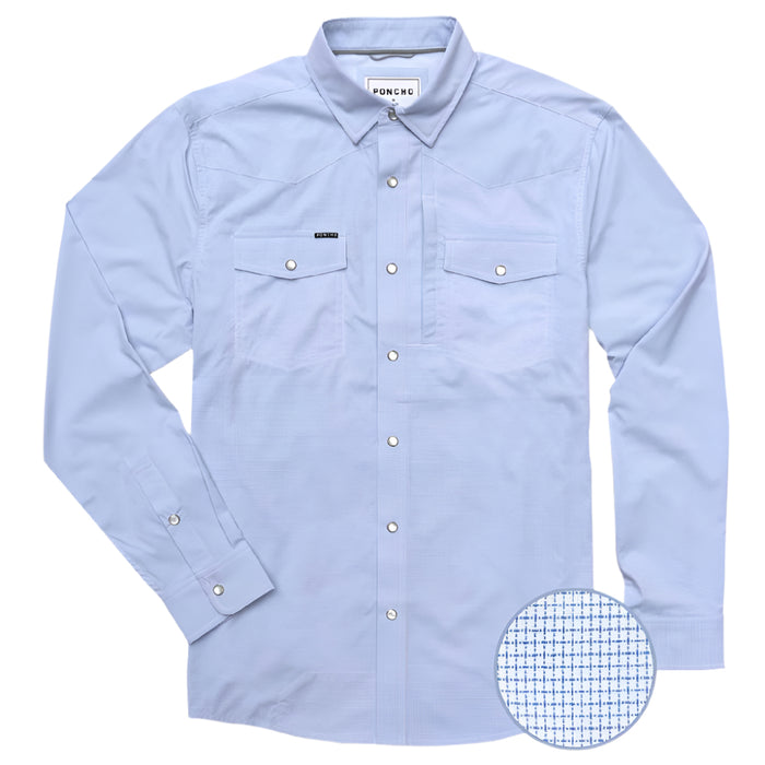 Poncho The Nueces Western Shirt MEN - Clothing - Shirts - Long Sleeve Poncho Outdoors