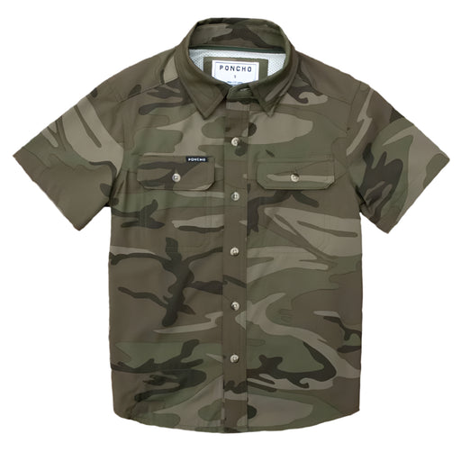 Poncho Boy's The Palomita Original Shirt KIDS - Boys - Clothing - Shirts - Short Sleeve Shirts Poncho Outdoors