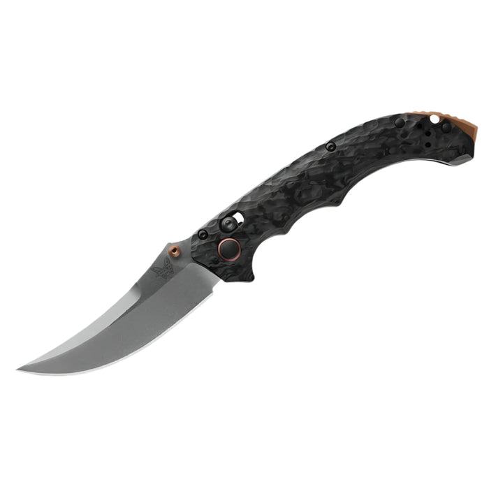 Benchmade Mini Bedlam Carbon Fiber Scimitar Knives Benchmade
