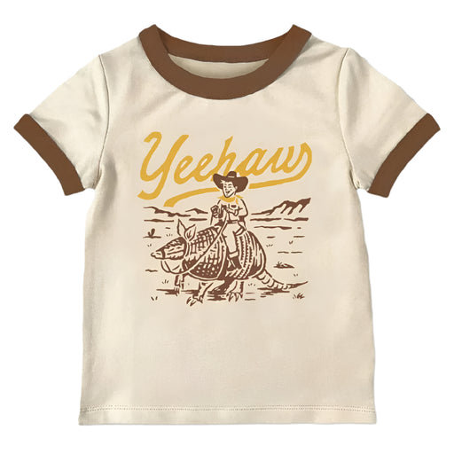 River Road Toddler Yeehaw Vintage Ringer Tee KIDS - Boys - Clothing - T-Shirts & Tank Tops River Road Clothing Company