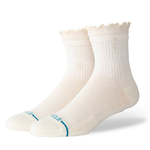 Stance Women's Ruffle Quarter Crew Socks WOMEN - Clothing - Intimates & Hosiery Stance