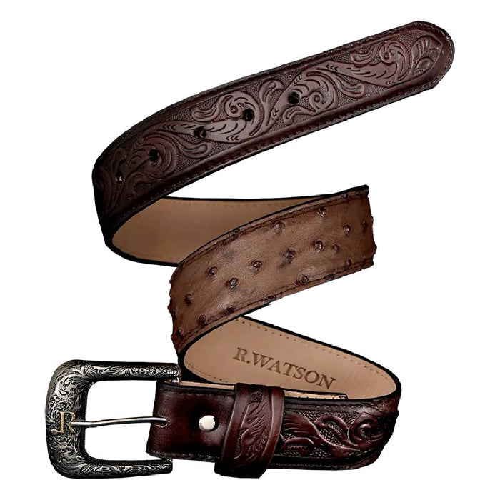 R. Watson Kango Tobacco Belt MEN - Accessories - Belts & Suspenders R Watson