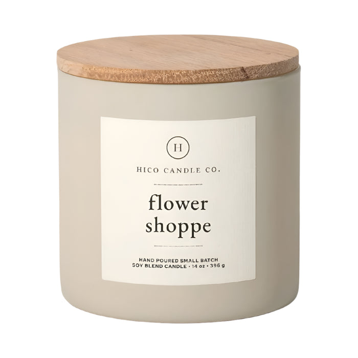 Hico Candle Co Flower Shoppe Candle HOME & GIFTS - Home Decor - Candles + Diffusers Hico Candle Co.