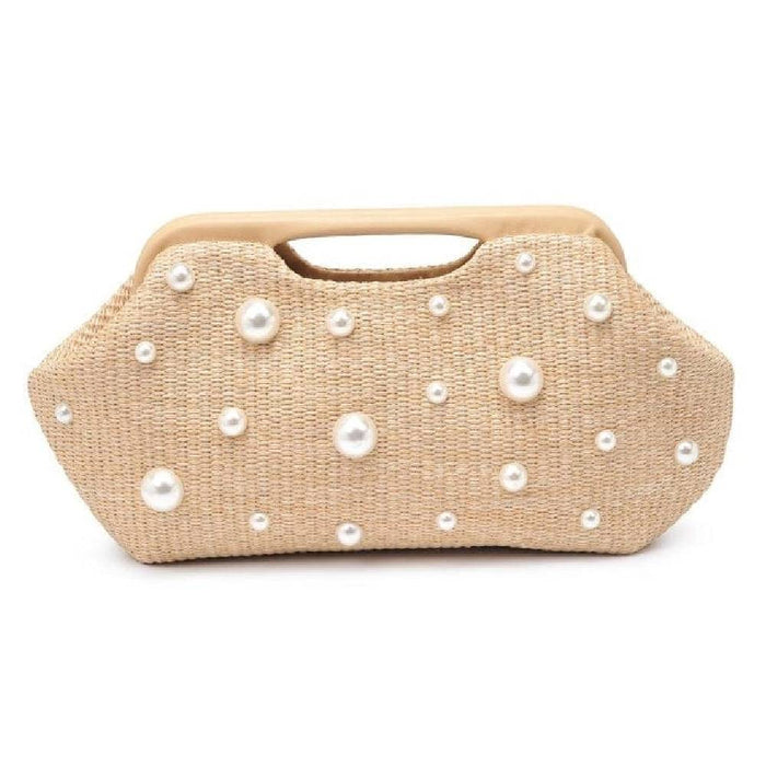 Mallory Clutch - Natural WOMEN - Accessories - Handbags - Clutches & Pouches Urban Expressions