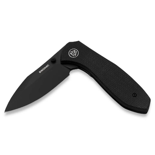 Eikonic Kasador Black G10 2.7" Drop Point Knives Eikonic Knives