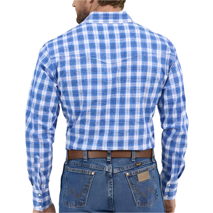 Wrangler Men's Pearl Snap Western Shirt MEN - Clothing - Shirts - Long Sleeve Wrangler