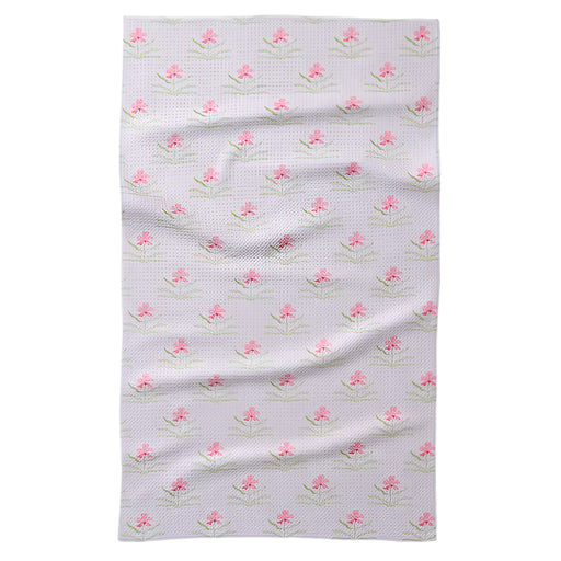 Orchids In Bloom Tea Towel HOME & GIFTS - Tabletop + Kitchen - Kitchen Decor Geometry