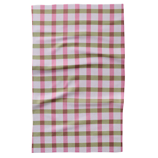 Patricia Plaid Tea Towel HOME & GIFTS - Tabletop + Kitchen - Kitchen Decor Geometry