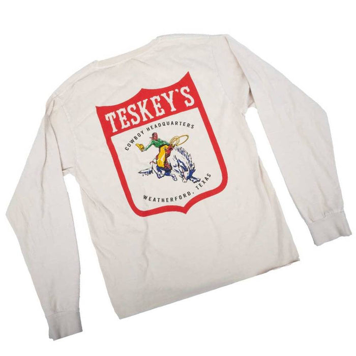 Teskey's Back Number Long Sleeve Tee TESKEY'S GEAR - LS T-Shirts Teskey's
