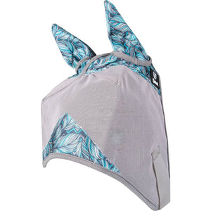 Cashel Crusader Patterned Fly Mask Equine - Fly & Insect Control Cashel Plume With Ears Weanling/Small Pony