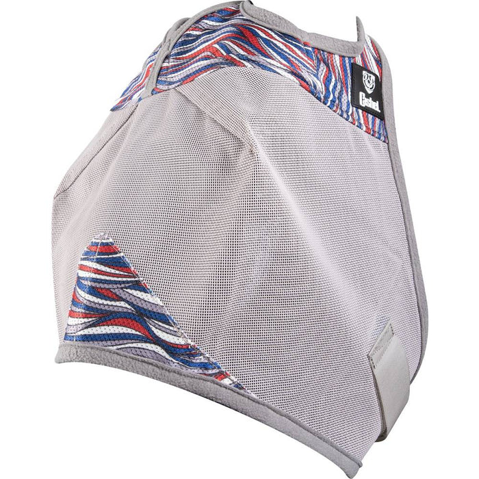 Cashel Crusader Patterned Fly Mask Equine - Fly & Insect Control Cashel American Wave Standard Weanling/Small Pony