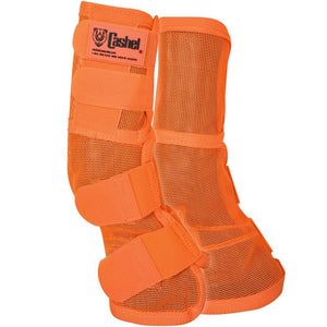 Cashel LG3 Crusader Leg Guard Equine - Fly & Insect Control Cashel Orange Arabian/Small Horse